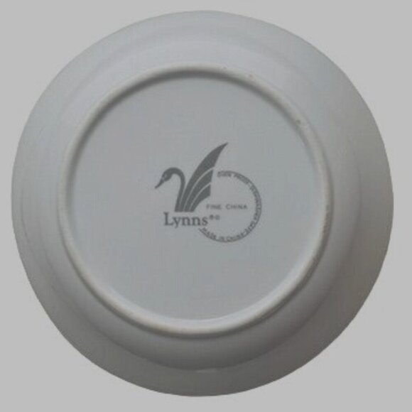 Vtg. Lynns Fine China St Maria Soup Cereal Bowl 4-Piece Set Christmas Dinnerware - Picture 5 of 9